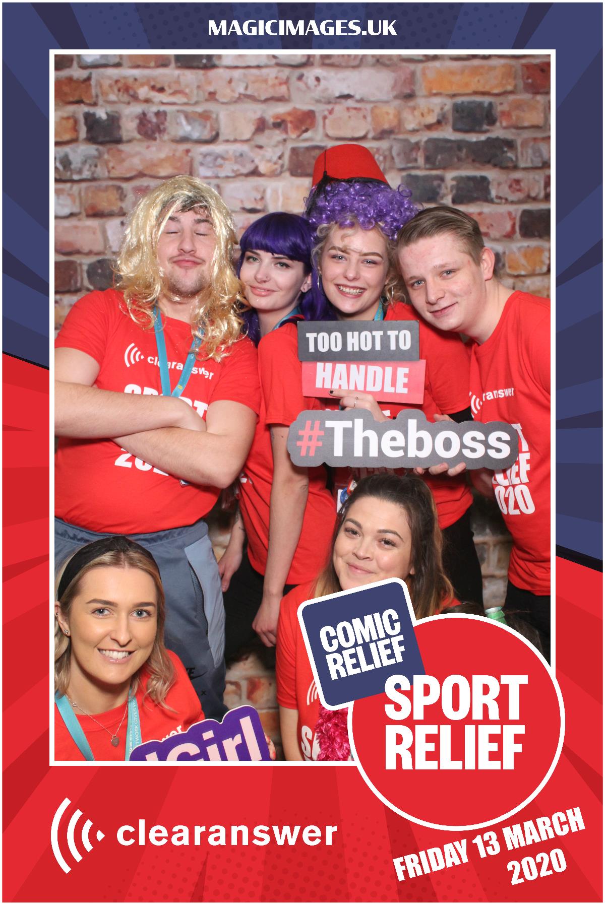 Clear Answer Sport Relief | View more photos from the event at gallery.magicimages.uk/u/MagicImages/Clear-Answer-Sport-Relief